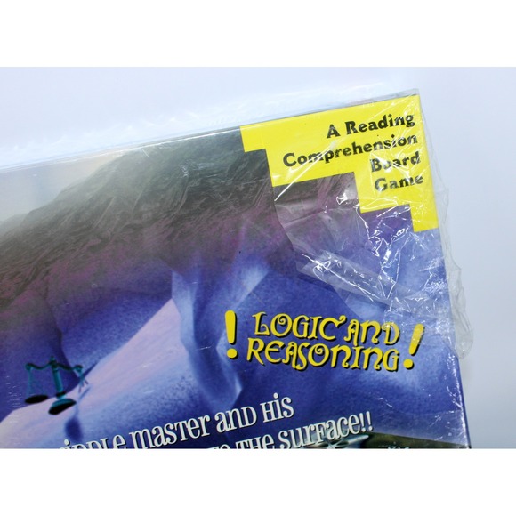 Learning Well Riddle Master Blue Level Edition Reading Comprehension Logic Board - Picture 2 of 4
